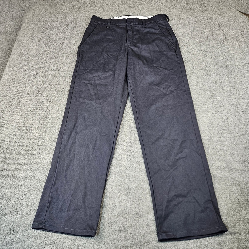 Bulwark FR Flame Resistant Work Pants Navy Blue CAT 2 2112‎ PEW2NV1 Mens 32x37U